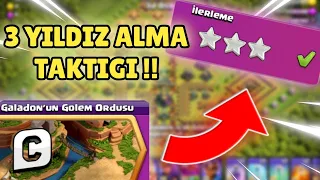 GALADON'UN GOLEM ORDUSU NASIL 3 YILDIZ ALINIR ?! - Clash Of Clans