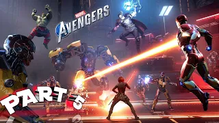 MARVEL AVENGERS Gameplay Part 5 || Finding JARVIS Neural Uplink🤯🤯😰