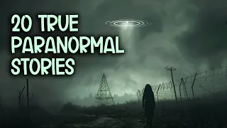 20 Terrifying True Paranormal Encounters - The Mysterious Woman by the Antenna