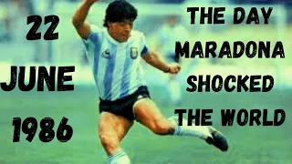 The Day Diego Maradona shocked the WORLD