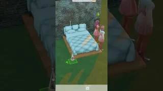 No Debug Hanging Bed │ Sims 4  │ No CC │ Build Tips