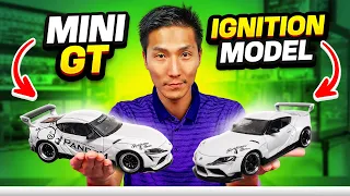 1/64 Diecast MiniGT VS Ignition Model - Toyota GR Supra Pandem Rocket Bunny