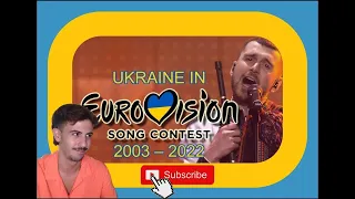 Reaction to Eurovision 🇺🇦 UKRAINE 🇺🇦 (2003 - 2022) Eurovision Song Contest