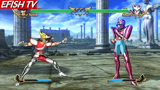 Pegasus Seiya vs Andromeda Shun (Hardest AI) - Saint Seiya: Soldiers' Soul