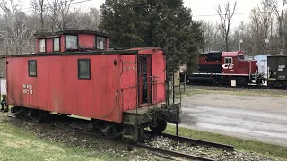 Rare Sunday Train On Short Line Railroad Cincinnati Eastern Railroad!  Rock Train To The Quarry Pt 1