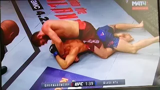 Хабиб Нурмагомедов vs Эл Яквинта/Полный бой/UFC223