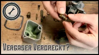 Moped Vergaser richtig reinigen & Verschleiß erkennen - Simson Tutorial