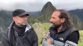 Nassim Haramein & Jamie Janover at Machu Picchu, Peru