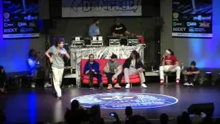 Aina Vs Dickson | Vilnius Street Battle 2013 | Popping Semifinal