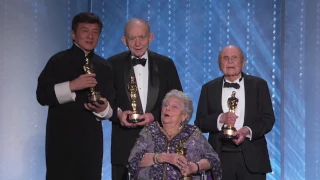 Jackie Chan Receives Honorary Oscar at Governors Award