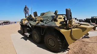 Внутри БТР-80 / Армия России-2021
