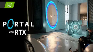 Portal looks INSANE with RTX ON | Gameplay and Comparative with Old Portal