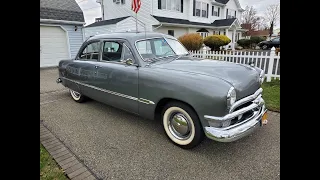 Beautifully Restored 1950 Ford 2 Door Sedan(Shoebox) For Sale~Flathead~AC~3 Speed w/ OD