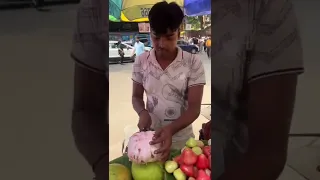 Amazing Pomelo Fruit Cutting Skills Of Kolkata #shorts #shortsvideo #streetfood