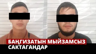 Баңгизатын мыйзамсыз сактагандар кармалды