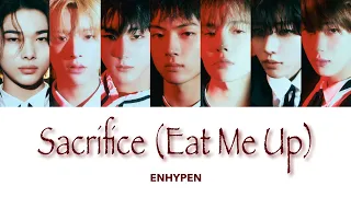 カナルビ 【 Sacrifice ( Eat Me Up )】 ENHYPEN 日本語字幕 & 韓国語歌詞