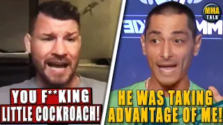 Michael Bisping BLASTS Joshua Fabia for trashing Diego Sanchez, Holland trains WRESTLING with DC