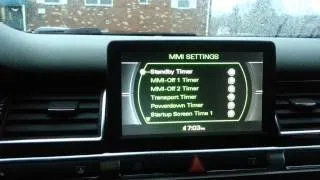 Audi a8 hidden menu