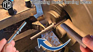 Amazing metal turning ideas of the Skilled Worker in metal turning