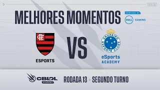 CBLOL Academy 2021: 1ª Etapa - Fase de Pontos | Melhores Momentos (FLA) x (CRZ) (2º Turno)