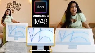 Apple's NEW iMac 2021 Unboxing ! *M1 Magic* World’s Slimmest & Powerful Apple | My Opinion