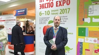 Михаил Кисин на выставке "ПродЭкспо 2017", Москва, 6-10 февраля