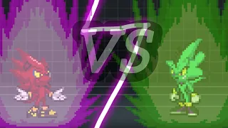 Chaos Nazo VS Perfect Nazo (But Sprite Animation Remake)