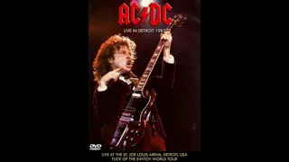 AC/DC-Live at Joe Louis Arena,Detroit,MI,USA November 17/18 1983 Full Bootleg Cover