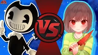 BENDY vs CHARA! (Bendy and The Ink Machine vs Undertale) Cartoon Fight Night Episode 4