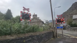 Glanypwll Level Crossing, Gwynedd (07/09/2023)