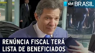 Renúncia fiscal terá lista de beneficiados | SBT Brasil (24/04/23)