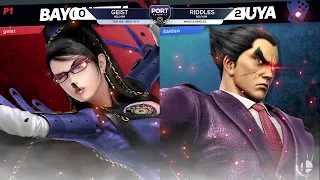 Geist (Bayonetta) vs Riddles (Kazuya) - Top 128 - Port Priority 8