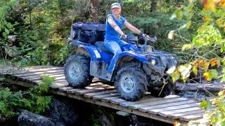 Great Trail - Great Scenery -  Great ATV Ride - Gordon Lake Area Aug.26 2012