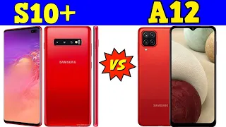 Samsung galaxy A12 VS S10+ Speed Test