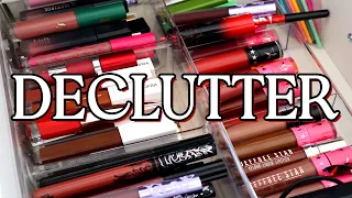 Makeup DECLUTTER! Liquid Lipstick Edition!