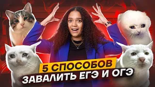 5 фатальных ошибок в подготовке | Кто и почему заваливает экзамены?