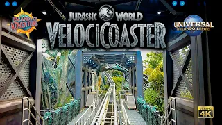 October 2023 Velocicoaster Front Seat On Ride 4K POV Islands of Adventure Universal Orlando