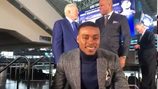 Errol Spence tells Seckbach how the FACE OFF was - esnews