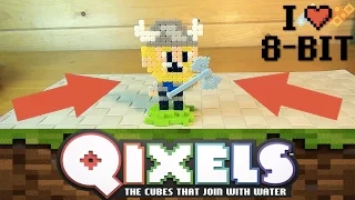 Qixels - Квикселс Набор для творчества - Пиксельные игрушки - 8 bit