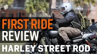 Harley Davidson Street Rod First Ride Review at RevZilla.com