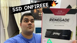 Qual SSD devo instalar em meu PS5 - Kingston Fury Renegade