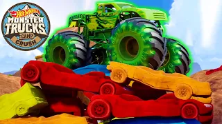 Niesamowite wyścigi samochodów Hot Wheels! Najlepsze wyścigowe finisze @HotWheelsPolska