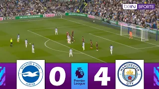 Brighton vs. Manchester City [0-4] | English Premier League 2023/24 | Match Highlights!