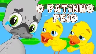 O Patinho Feio | Historia completa - Desenho animado infantil com Os Amiguinhos