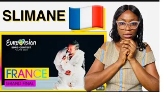 Reacting to SLIMANE  - Mon Amour (LIVE) | France 🇫🇷  IFinal | Eurovision 2024