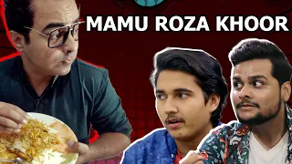 Mamu Roza Khor | Comedy Skit | Ramzan Special | Eid Special | Maaz Ali | Muneeb Khan | The Aroos