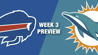 Bills vs. Dolphins Preview (Week 3) | NFL