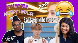 Stray Kids are just not idols *try not to laugh*| REACTION