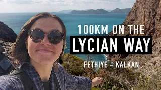 HIKING THE LYCIAN WAY | 100 Kilometers on Türkiye's Longest Trail