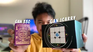 Unboxing the GAN iCarry and the GAN 330! | A Budget GAN Smart Cube! | FV Cuber [4K]